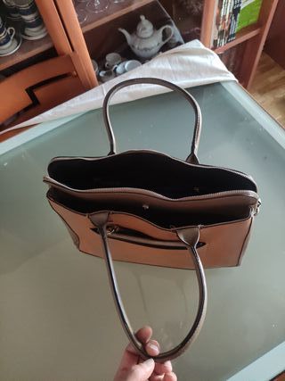 Bolso Parfois Beige y Marrón
