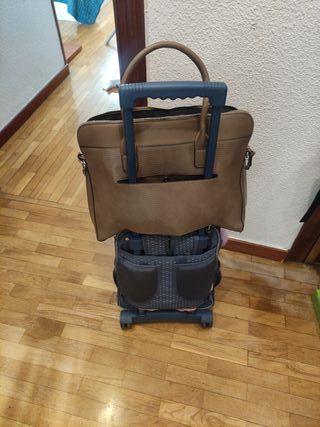Bolso Parfois Beige y Marrón