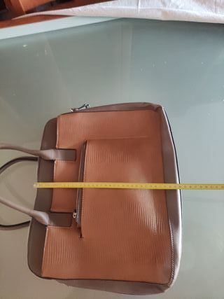 Bolso Parfois Beige y Marrón