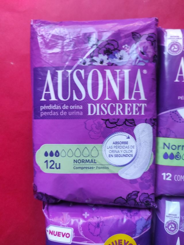 Ausonia Discreet 7 Paquetes de 12 Compresas