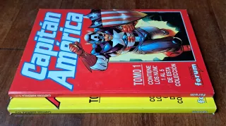 Lote tomos cómics CAPITAN AMÉRICA. HEROES RETURN