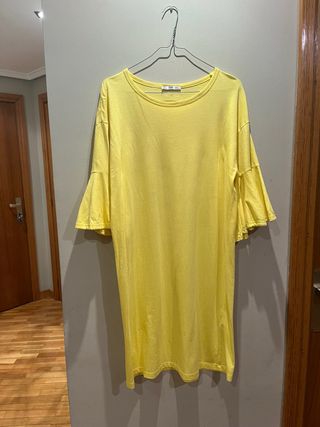Vestido amarillo ZARA 