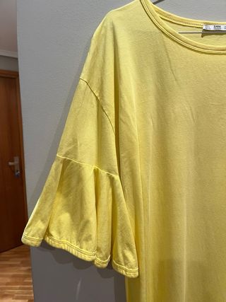 Vestido amarillo ZARA 
