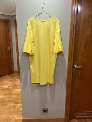 Vestido amarillo ZARA 
