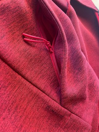 Sudadera Adidas Roja con Capucha