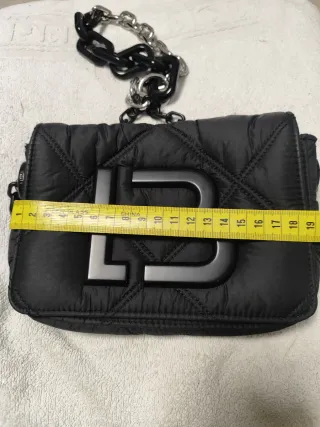 Bandolera Bimba y Lola Nylon Acolchada Negra