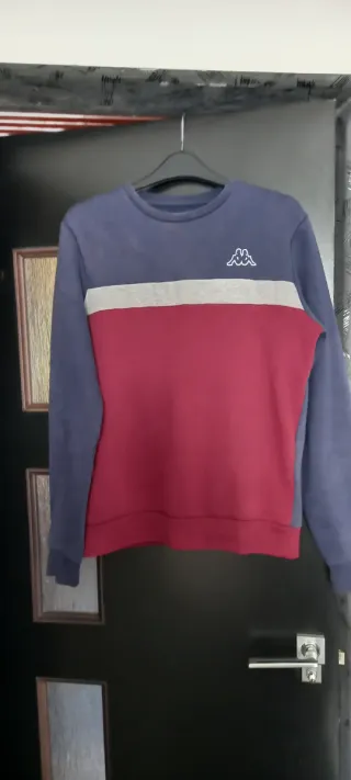 Sudadera Kappa azul y roja