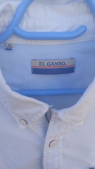 El Ganso Camisa Algodón Talla XL