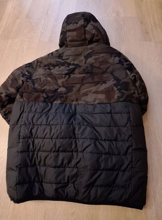 Chaqueta Quiksilver niño camuflaje y negra