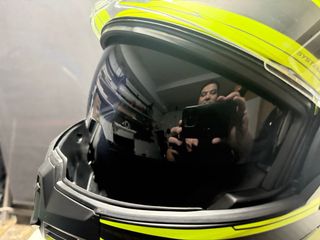 Casco LS2 Advance Valiant XXL Negro/Amarillo