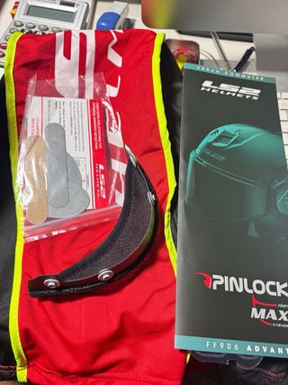 Casco LS2 Advance Valiant XXL Negro/Amarillo
