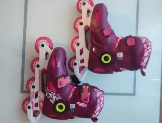 Patines Oxelo Morados Talla 32-35