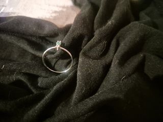 Anillo plata con circonita verde