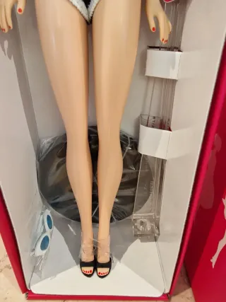 Barbie Black Label Black and White Bathing Suit
