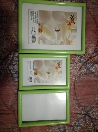 4 Cornici Portafoto Verde