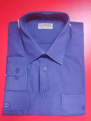 Camisa VALENTO azul talla XXL