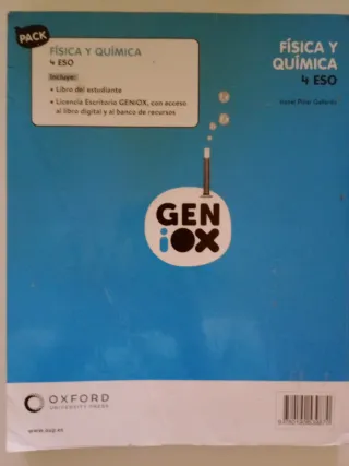Física y Química 4º ESO. Libro del estudiante. ...