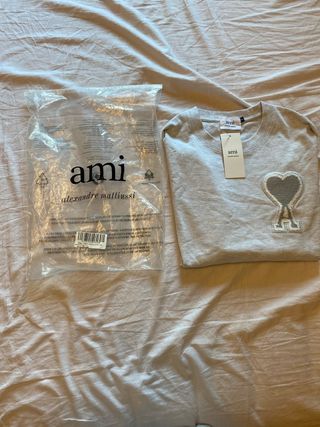Sudadera Ami Paris Gris Talla S