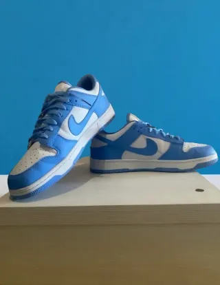 Nike Dunk Low Azul y Blanco Talla 43