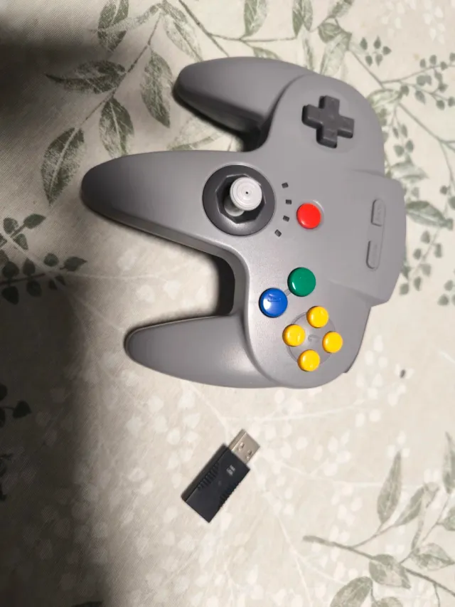 Mando N64 para PC con USB Bluetooth