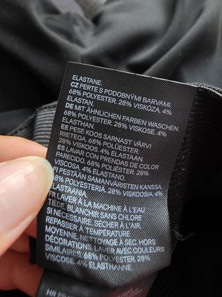 Pantalón vestir H&M negro talla 38