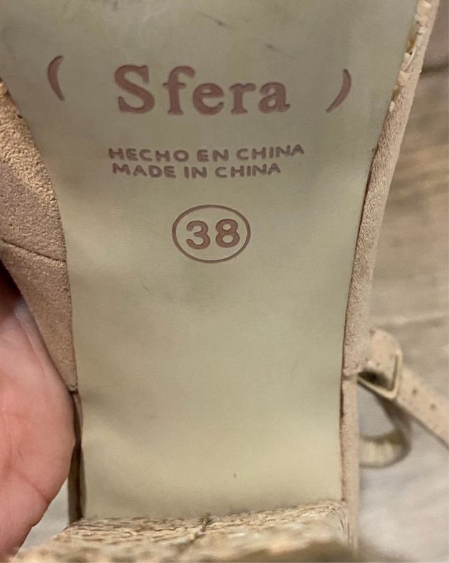 Zapatos de tacón Sfera Beige T-38