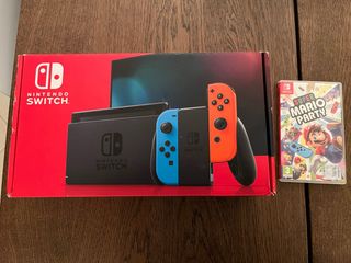 Nintendo Switch con Super Mario Party