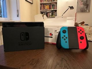 Nintendo Switch con Super Mario Party
