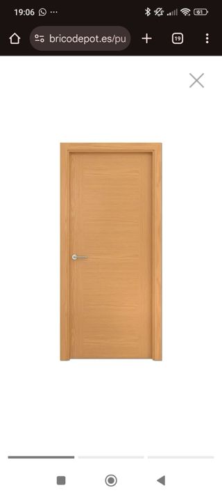 Puerta de madera