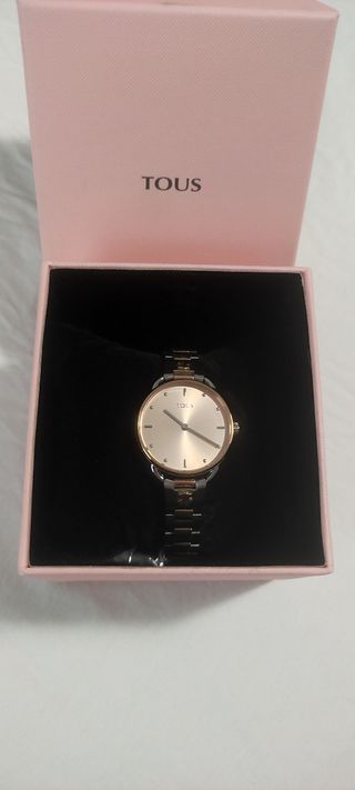 Reloj Tous bicolor dorado y plateado