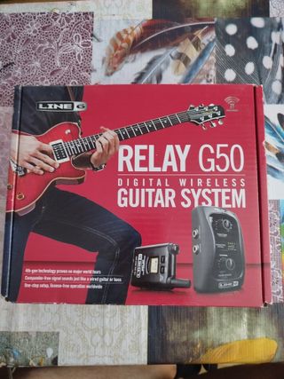 Inalámbrico Guitarra y Bajo Line 6 Relay G50