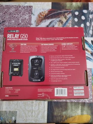 Inalámbrico Guitarra y Bajo Line 6 Relay G50