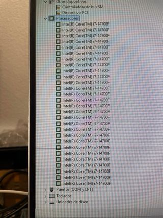 PC  ordenador Gaming i7 14700f RTX 3080 EVGA