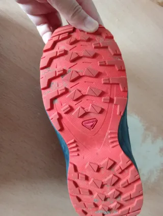 Zapatillas Salomon 34 Azul/Rojo TALLA 34

