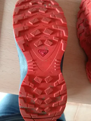 Zapatillas Salomon 34 Azul/Rojo TALLA 34

