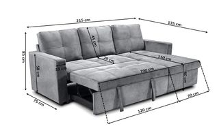 Sofá Cama con Arcón Nuevo en Oferta