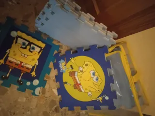 Alfombra Puzzle Bob Esponja