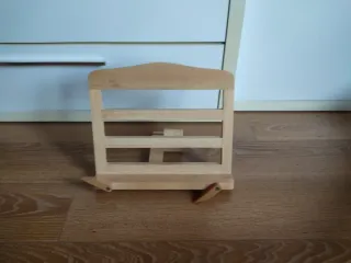 Atril de mesa de madera