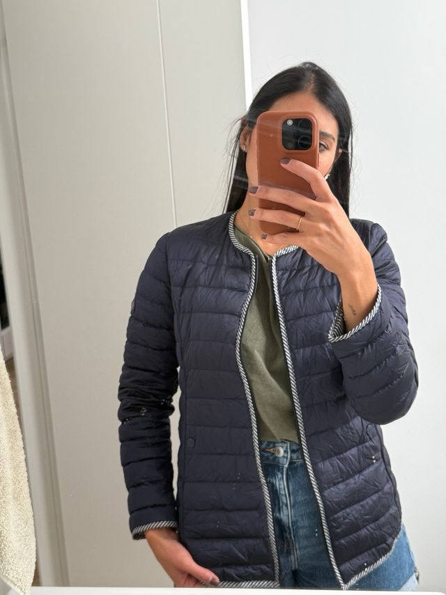 Plumífero El Ganso azul talla M