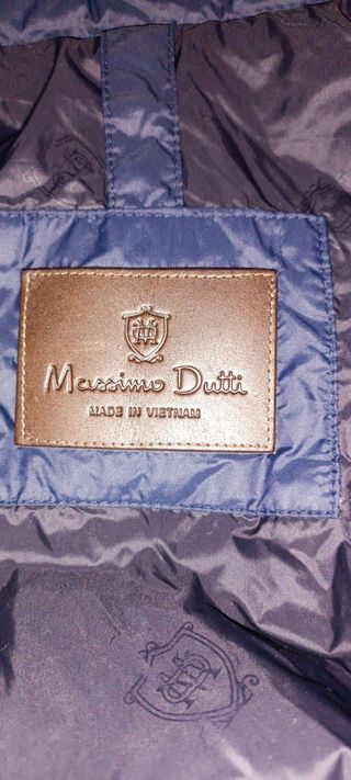 Chaqueta Massimo Dutti Azul Marino Talla M