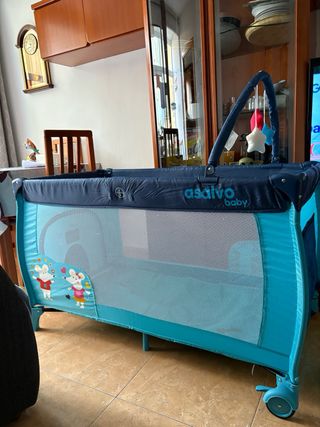 Cuna de viaje para bebé Asalvo