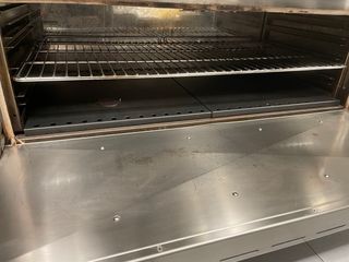 Cocina industrial 6 fuegos con horno