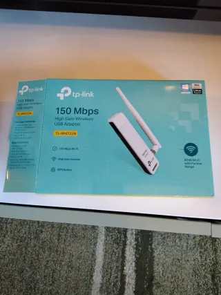 Adaptador WiFi TP-Link TL-WN722N 150Mbps