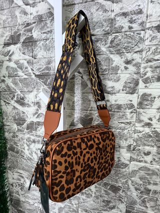 Bolso estampado leopardo unidad 
