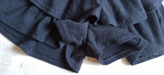 Mono pantalón negro manga larga talla S