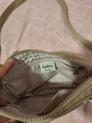Bolso Kipling Beige