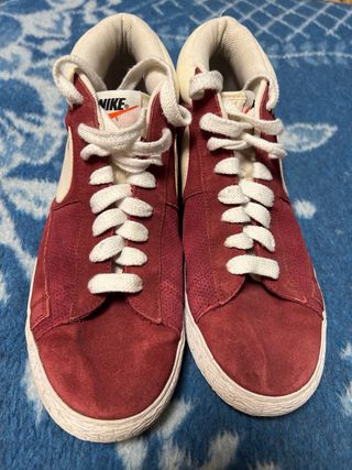 Zapatillas Nike Blazer Mid Suede Rojas