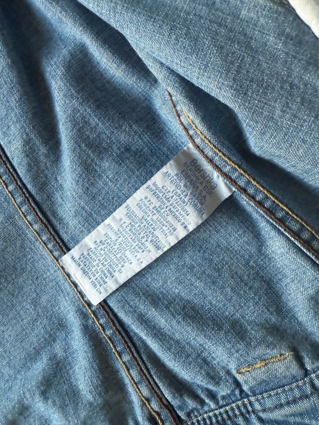 Cazadora tejana vaquera