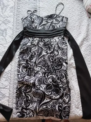 Vestido de fiesta estampado