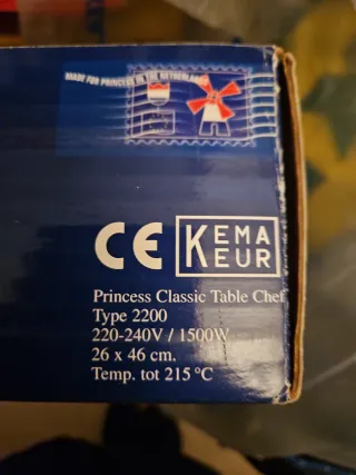 Plancha de cocina Princess Classic Table Chef